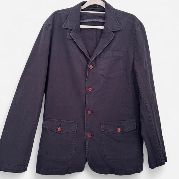 Linksoul Men’s Navy Golf Sport Coat – 4 Button Blazer (Sz XL) workwear - Picture 2 of 6